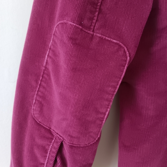 GAP Women's Rose Pink Classic Tailored Corduroy Blazer with Floral Cuffs 4 - Picture 12 of 15
